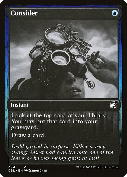 Consider (44) (Foil) - Innistrad: Double Feature - Game On