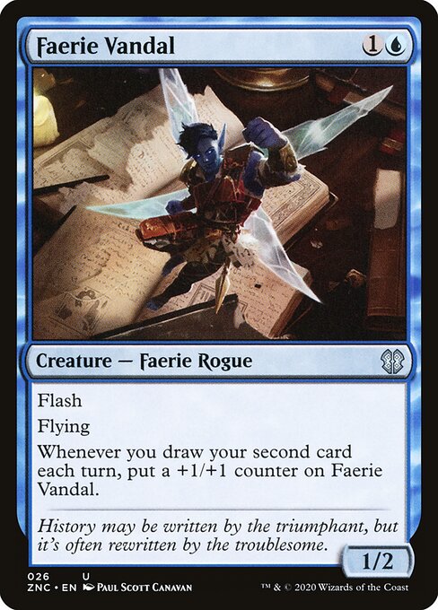 Faerie Vandal (26) - Zendikar Rising Commander - Game On
