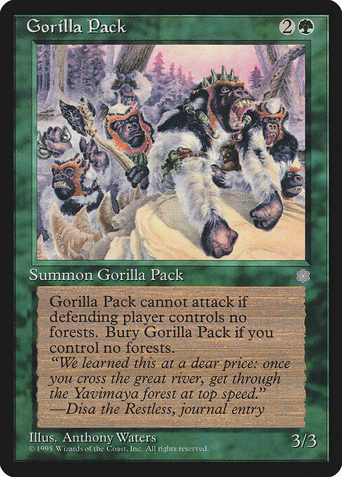 Gorilla Pack (247) - Ice Age - Game On