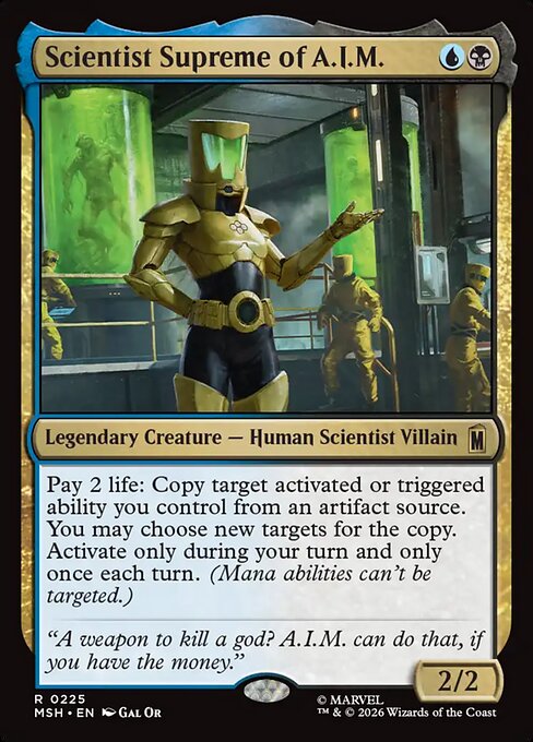 Scientist Supreme of A.I.M. (225) - Marvel Super Heroes - Game On