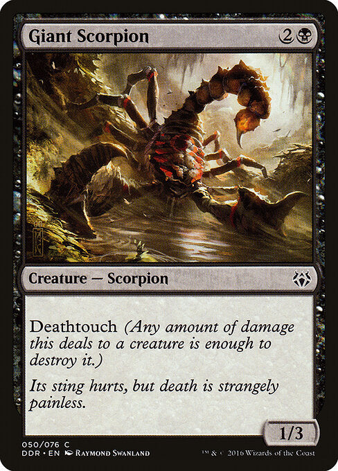 Giant Scorpion (50) - Duel Decks: Nissa vs. Ob Nixilis - Game On