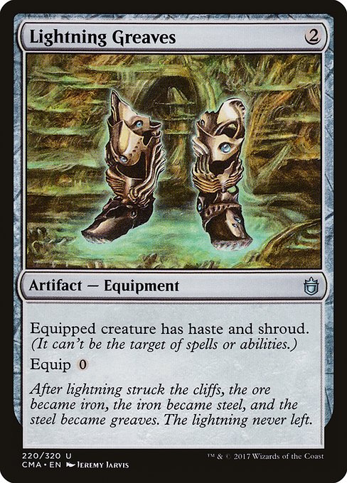 Lightning Greaves (220) - Commander Anthology - Game On