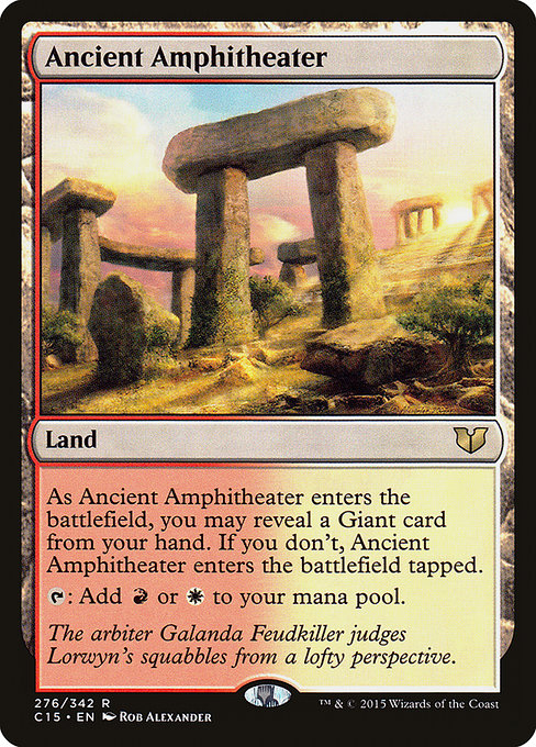 Ancient Amphitheater (276) - Commander 2015 - Game On