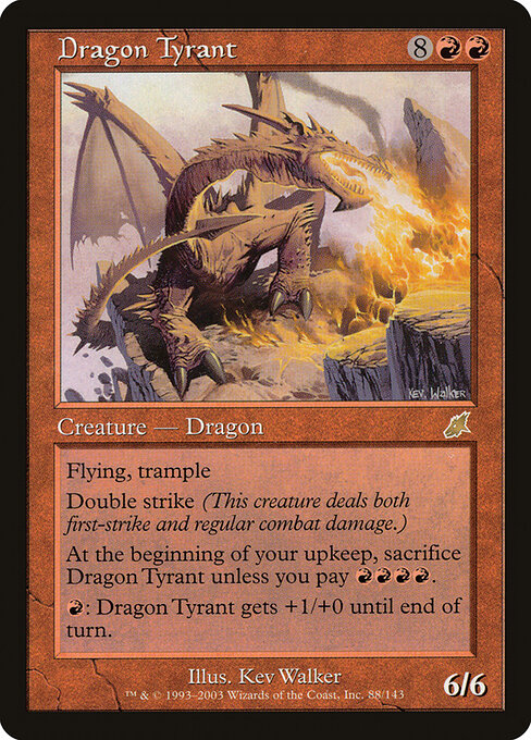Dragon Tyrant (88) - Scourge - Game On