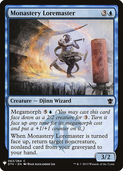 Monastery Loremaster (DTK-63) - The List - Game On