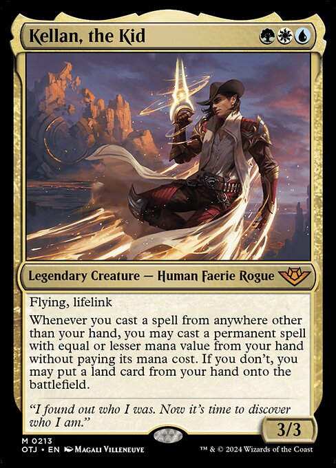 Kellan, the Kid (213) (Foil) - Outlaws of Thunder Junction - Game On