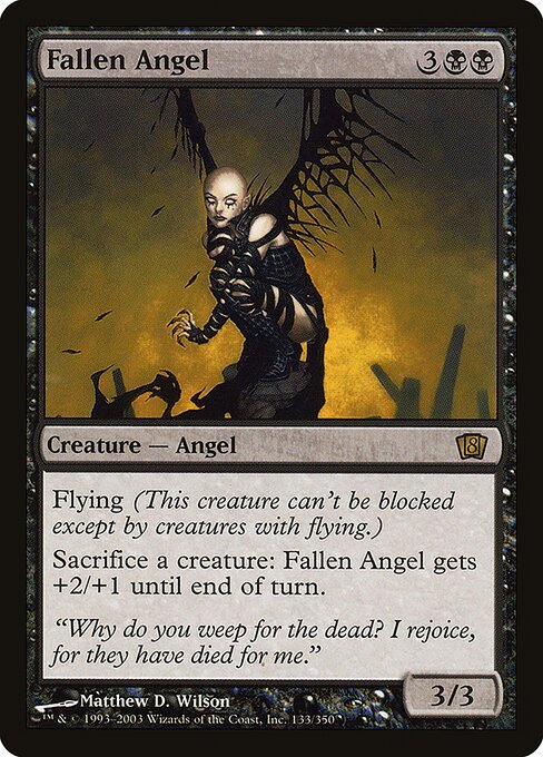 Fallen Angel (133★) - Eighth Edition - Game On