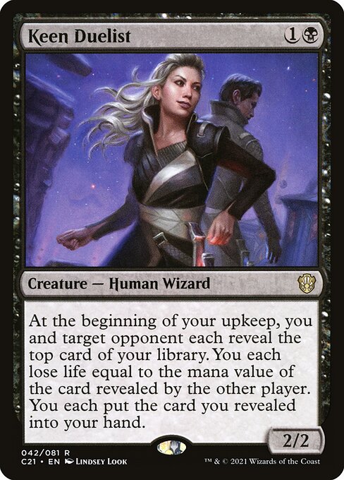 Keen Duelist (42) - Commander 2021 - Game On