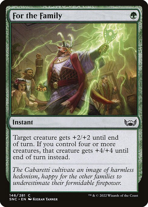 For the Family (146) (Foil) - Streets of New Capenna - Game On