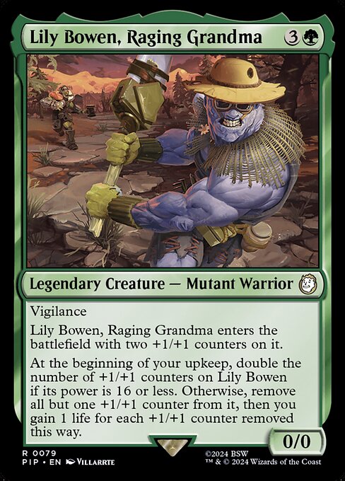 Lily Bowen, Raging Grandma (79) - Fallout - Game On