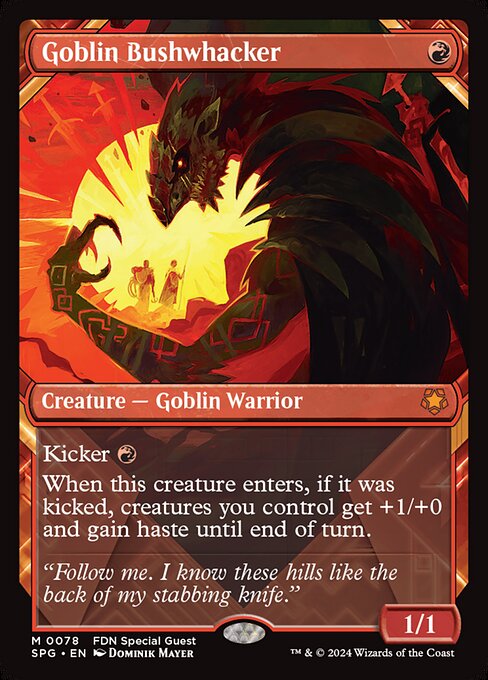 Goblin Bushwhacker (78) - SHOWCASE - Special Guests - Game On