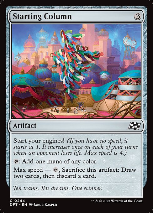 Starting Column (244) (Foil) - Aetherdrift - Game On