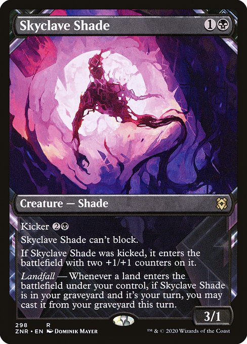 Skyclave Shade (298) - SHOWCASE - Zendikar Rising - Game On