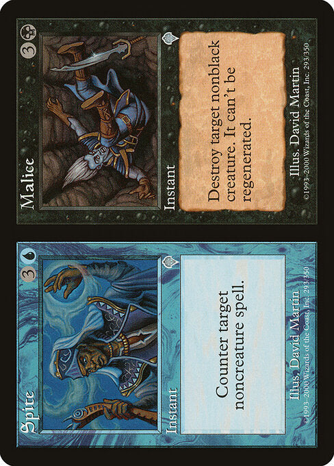 Spite // Malice (293) (Foil) - Invasion - Game On