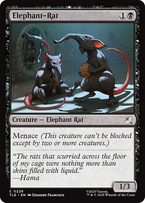 Elephant-Rat (228) (Foil) - Avatar: The Last Airbender Eternal - Game On