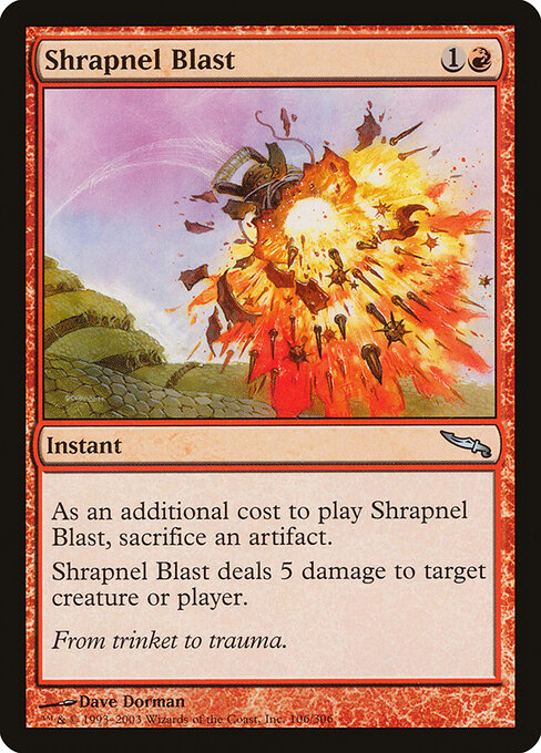 Shrapnel Blast (106) - Mirrodin - Game On