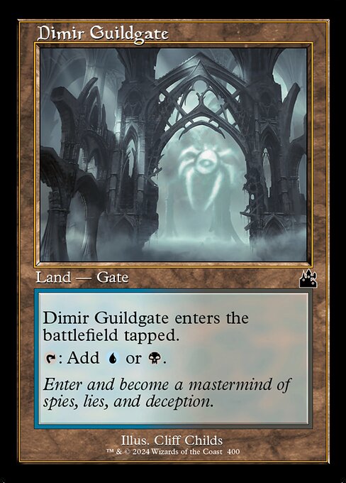 Dimir Guildgate (400) - Ravnica Remastered - Game On