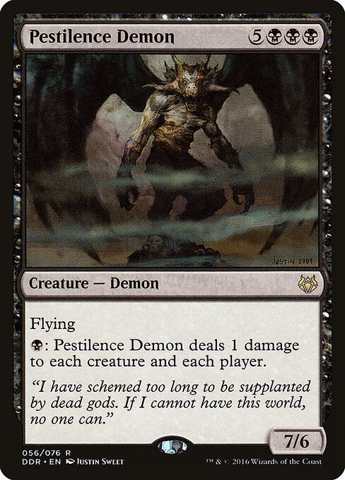 Pestilence Demon (56) - Duel Decks: Nissa vs. Ob Nixilis - Game On