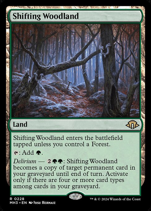 Shifting Woodland (228) - Modern Horizons 3 - Game On