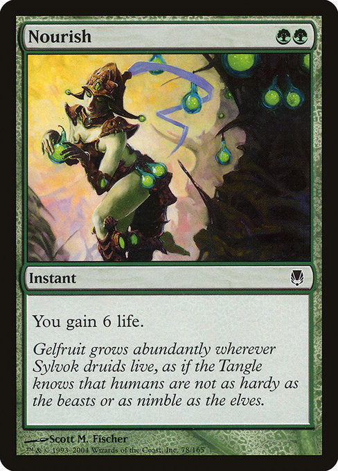 Nourish (78) (Foil) - Darksteel - Game On