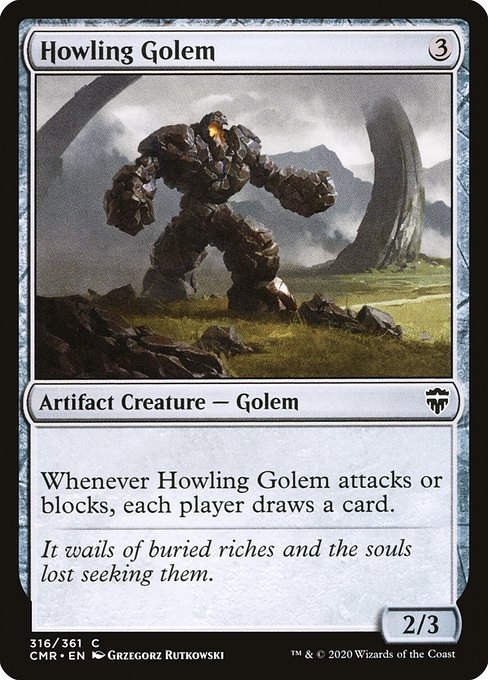 Howling Golem (316) - Commander Legends - Game On