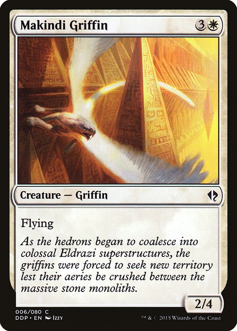 Makindi Griffin (6) - Duel Decks: Zendikar vs. Eldrazi - Game On