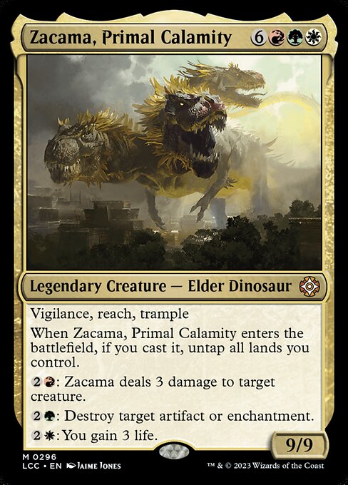 Zacama, Primal Calamity (296) - The Lost Caverns of Ixalan Commander