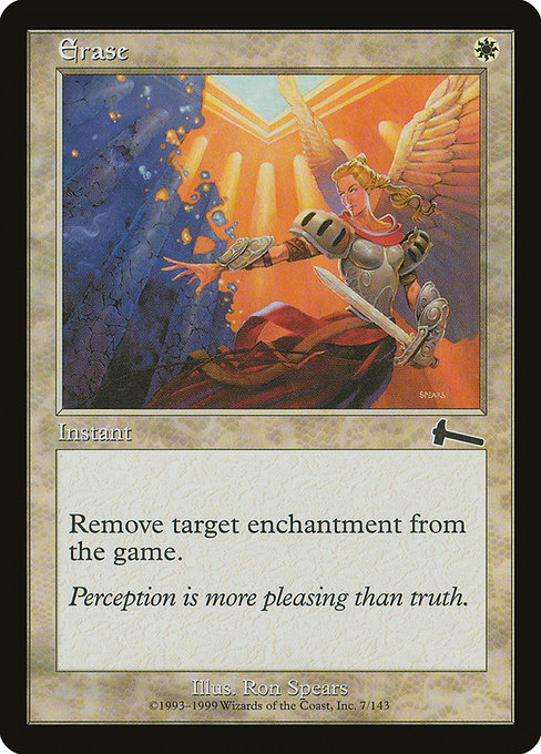 Erase (7) (Foil) - Urza's Legacy - Game On
