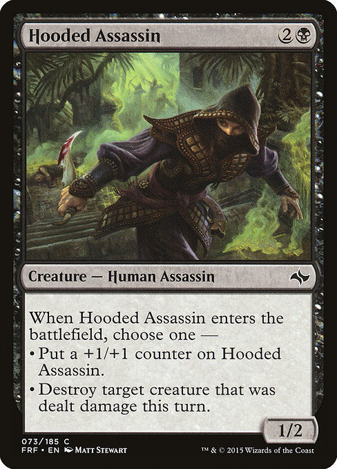 Hooded Assassin (73) (Foil) - Fate Reforged - Game On