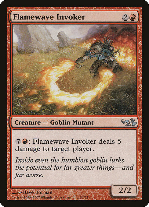Flamewave Invoker (36) - Duel Decks: Elves vs. Goblins - Game On