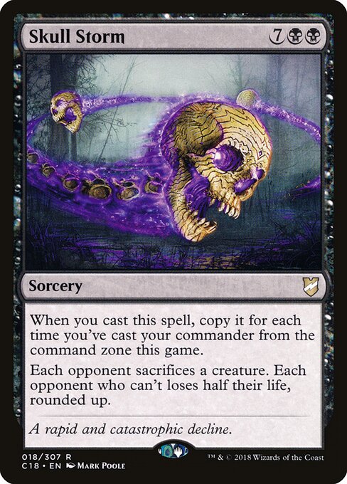 Skull Storm (18) - Commander 2018 - Game On