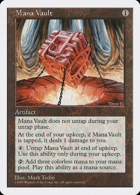 Mana Vault (388) - Fifth Edition - Game On