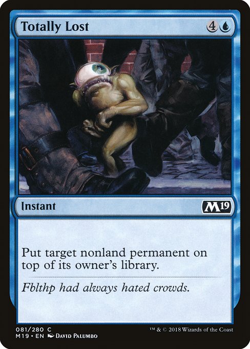 Totally Lost (81) (Foil) - Core Set 2019 - Game On