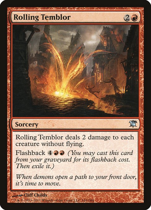Rolling Temblor (161) (Foil) - Innistrad - Game On