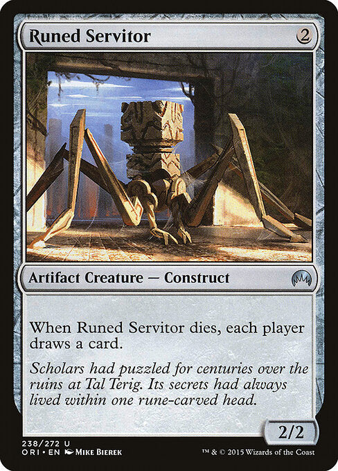 Runed Servitor (238) (Foil) - Magic Origins - Game On