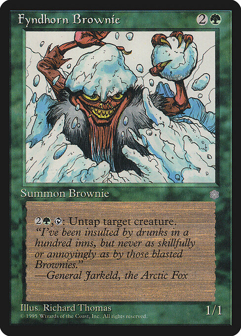 Fyndhorn Brownie (242) - Ice Age - Game On