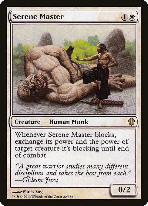Serene Master (20) - Commander 2013 - Game On
