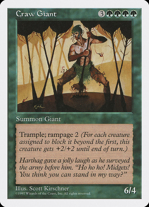 Craw Giant (285) - Fifth Edition - Game On