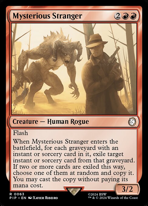 Mysterious Stranger (63) - Fallout - Game On