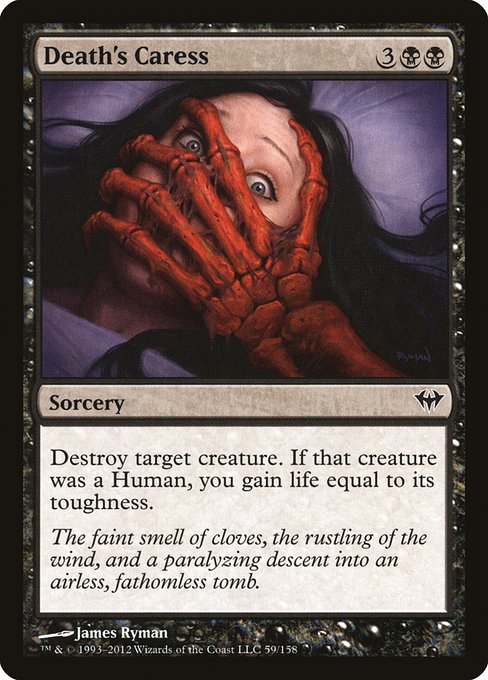 Death's Caress (59) (Foil) - Dark Ascension - Game On