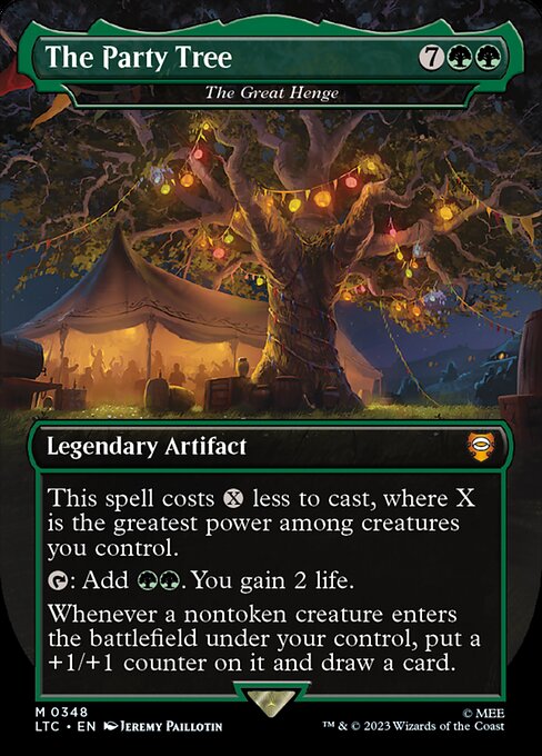 The Great Henge (348) - BORDERLESS - FULL ART (Foil) - Tales of Middle-earth Commander - Game On
