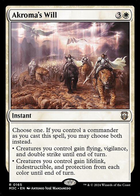 Akroma's Will (165) - Modern Horizons 3 Commander - Game On