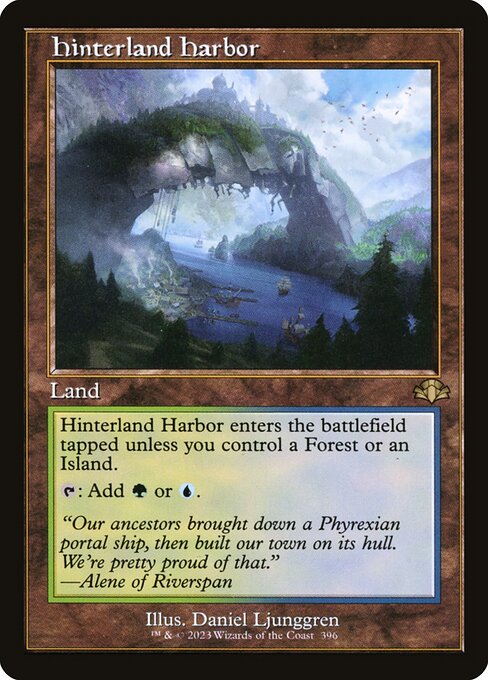 Hinterland Harbor (396) (Foil) - Dominaria Remastered - Game On