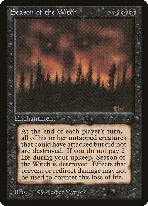 Season of the Witch (52) - The Dark - Game On