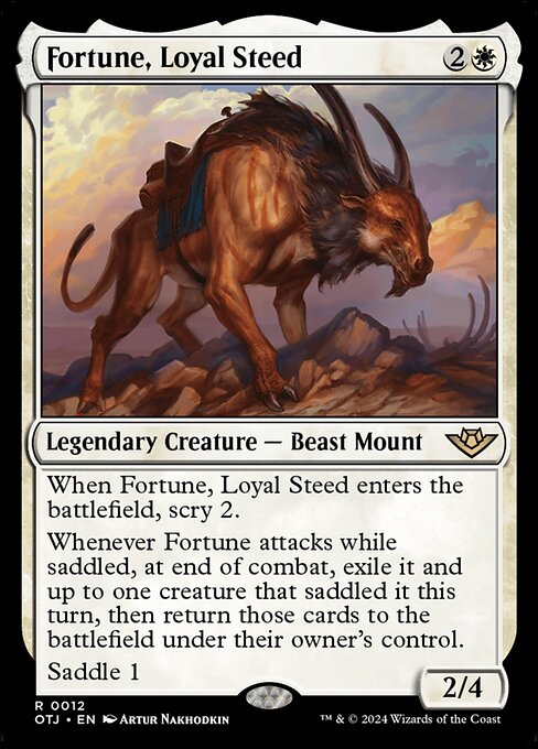 Fortune, Loyal Steed (12) - Outlaws of Thunder Junction - Game On