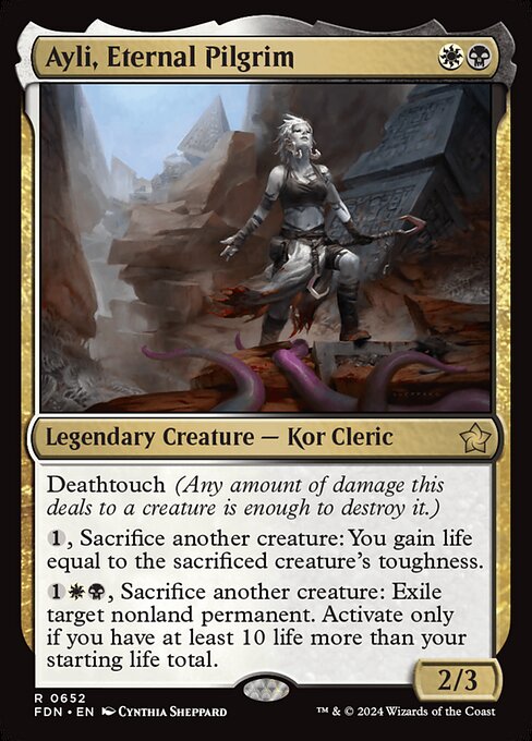 Ayli, Eternal Pilgrim (652) - Foundations - Game On