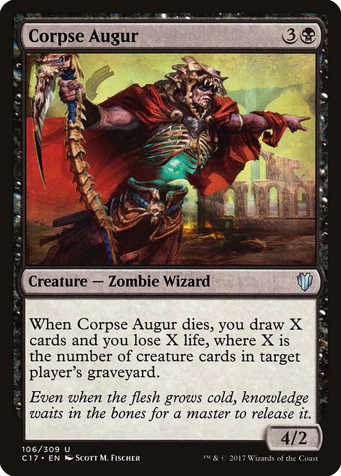 Corpse Augur (106) - Commander 2017 - Game On