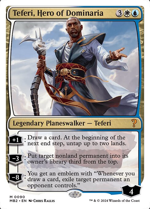 Teferi, Hero of Dominaria (90) - Mystery Booster 2 - Game On