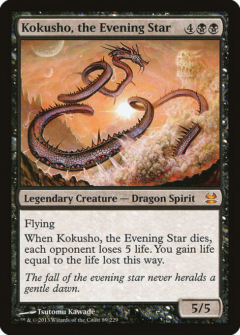 Kokusho, the Evening Star (89) (Foil) - Modern Masters - Game On