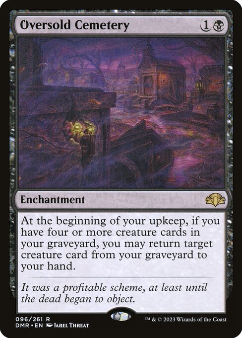 Oversold Cemetery (96) - Dominaria Remastered - Game On